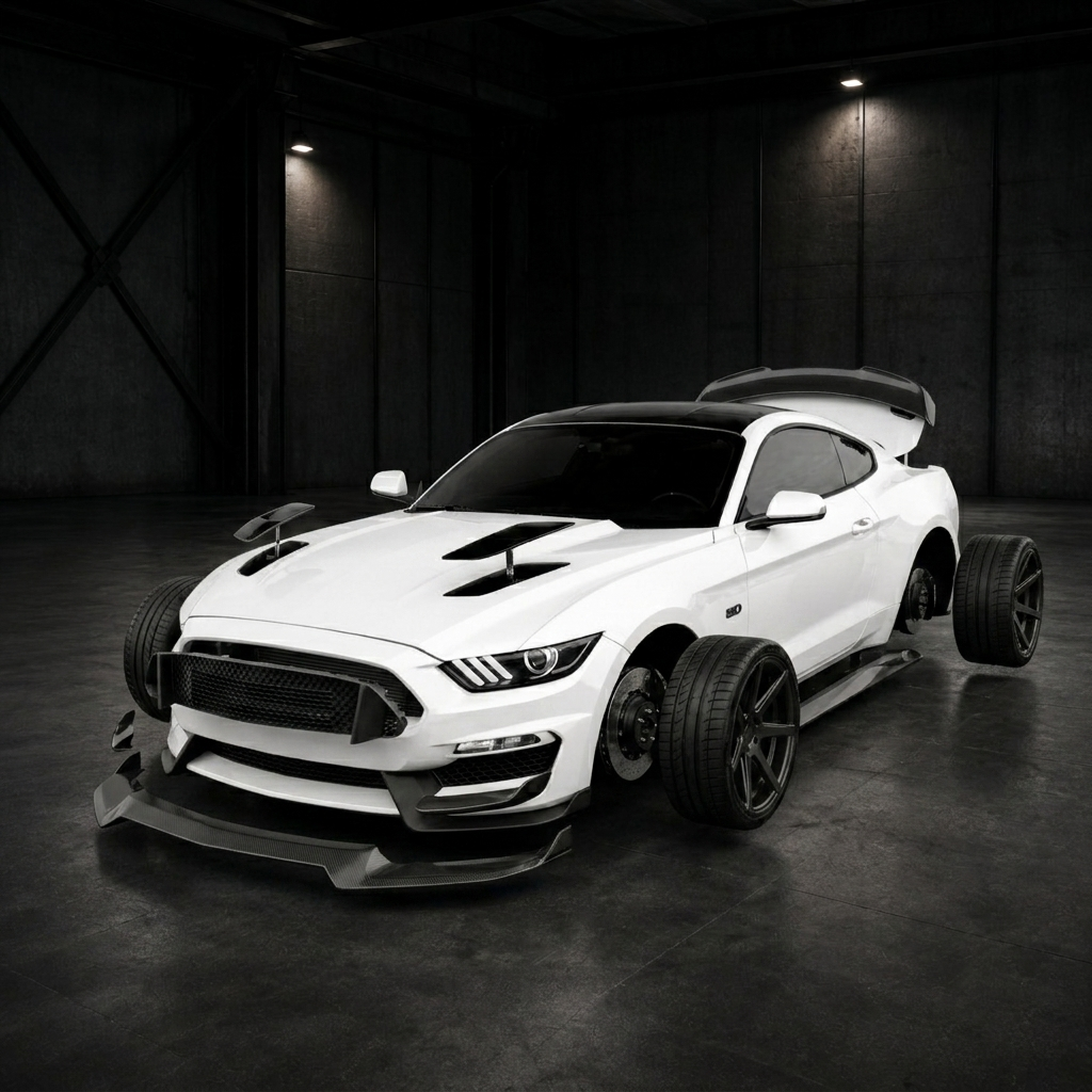 Mustang exterior parts visual compatibility preview